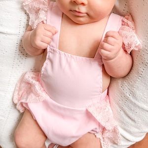 Cute one piece baby girl